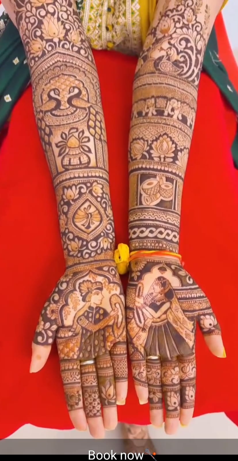 Portrait Mehandi